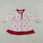 GLD1322 Valentine's Day Dog Love Girl's Dress (12-18M to 7-8T)