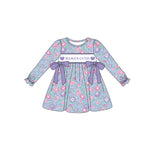 Preorder 10.10 MOQ 5 pcs GLD1341 MAMA'S Cutie Love Flower Girl's Dress
