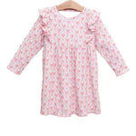 Preorder 10.13 MOQ 5 pcs GLD1343 Valentine's Day Love Pink Girl's Dress