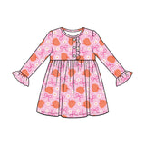 Preorder MOQ 5 Pcs Each Style Fall Pumpkin Bows Sister Girls Clothes