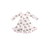 Preorder MOQ 5 pcs Each Style Mallard Ducks Pink Kids Matching Clothes