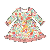 Preorder MOQ 5 pcs Each Style Valentine's Day Love Kids Matching Clothes