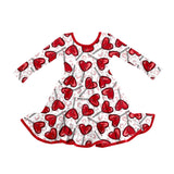 Preorder MOQ 5 pcs Each Style Valentine's Day Love Lollipops Kids Matching Clothes