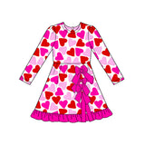Preorder MOQ 5 pcs Each Style Valentine's Day Love Mommy and Me Matching Clothes