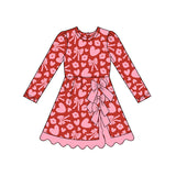 Preorder MOQ 5 pcs Each Style Valentine's Day Love Bows Mommy and Me Matching Clothes