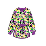 Preorder MOQ 5 pcs Each Style Mardi Gras Camo Ruffles Kids Matching Clothes