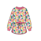 Preorder MOQ 5 pcs Each Style Easter Bunny Camo Ruffles Kids Matching Clothes