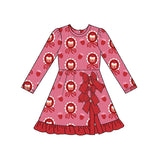 Preorder MOQ 5 pcs Each Style Happy Birthday Cake Bows Strawberry Kids Matching Clothes