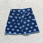 GLK0010 Summer Love Denim Girl's Skirt