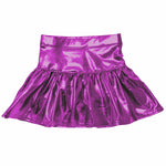 Preorder 12.22 GLK0039 Purple Leather Girl's Skirt Shorts