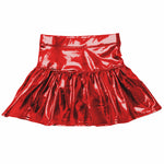 Preorder 12.22 GLK0041 Red Leather Girl's Skirt Shorts