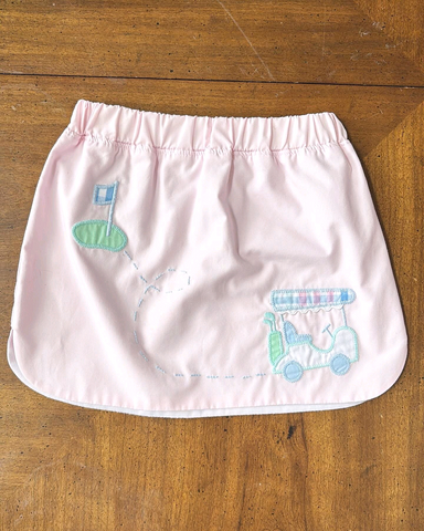 Preorder 04.09 GLK0071 Golf Cart Pink Sports Girl's Skirts
