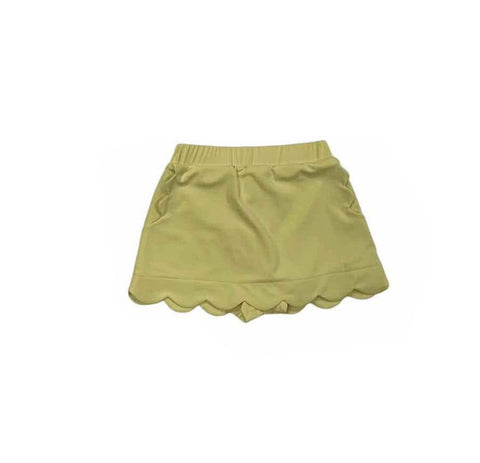 Preorder 04.14 Yellow Cotton Girl's Skorts