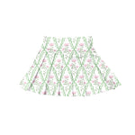 Preorder 07.21 GLK0111 Flower Yoga Active Pleated Tennis Girls Skorts