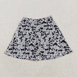 GLK0127 Hunting Camo Dog Tennis Yoga Girls Skorts Skirts