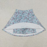 GLK0132 Camo Green Tennis Yoga Adult's Skorts Skirts