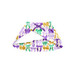 Preorder 10.21 MOQ 5 pcs GLK0146 Coquette Bows Purple Girls Skorts