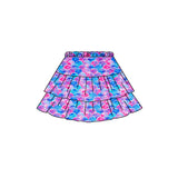 Preorder 12.11 MOQ 5 pcs GSD3092 Mermaid Pink Girls Skirt Set