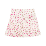 Preorder MOQ 5 pcs Each Style Flower Bows Pleated Yoga Girls Skorts