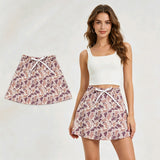 GLK0314 Hunting Camo Tennis Yoga Adult's Skorts Skirts