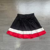 Preorder Samples GLK0320 Solid Color Black Red Yoga Pleated Girls Skorts