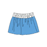 Preorder MOQ 5 pcs Each Style Colorful Stripe Yoga Girls Skorts
