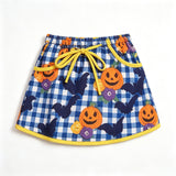 Preorder MOQ 5 pcs Each Style Halloween Pumpkin Yoga Girls Skorts