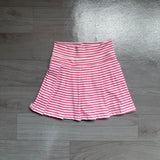 Preorder Samples GLK0335 Pink Stripe Play Tennis Yoga Pleated Girls Skorts
