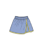 Preorder MOQ 5 pcs Each Style Colorful Plaid Yoga Girls Skorts