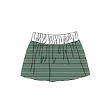 Preorder MOQ 5 pcs Each Style Dark Colorful Stripe Yoga Girls Skorts