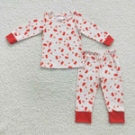 GLP0541 Halloween Candy corn Pajamas Set