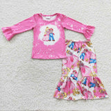 GLP0583 Cartoon Princess Star Girl's set