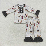 GLP0587 Pray Jesus Girl's Pajamas Set