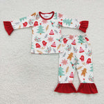 Trees Christmas Family Pajamas Sibling Matching Clothes