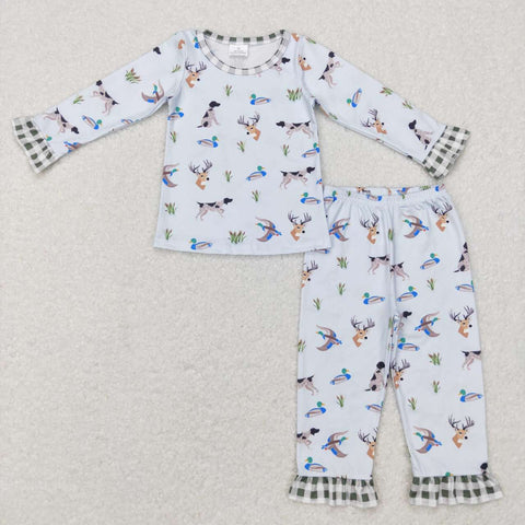 GLP0974 Mallard Girl's Pajamas Set