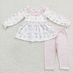 GLP0882 Pink Duck Girl's Set