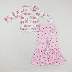 GLP1115 Valentine Love Car Pink Girl Set