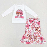 GLP1119 Love Pizza Pink Girls Set