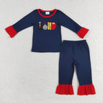 BLP0527/GLP1281 Embroidery Believe Kids Sibling Matching Clothes