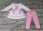 GLP1283 Christmas Soldier Pink Girls Pajamas Set