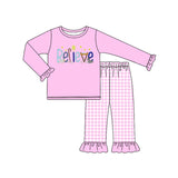 GLP1300 Believe Pink Girls Set