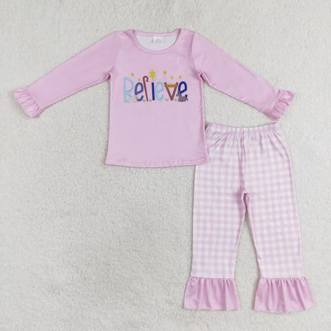 GLP1300 Believe Pink Girls Set