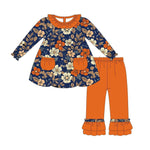 GLP1564 Flower Orange Girls Set