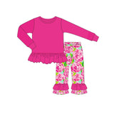 GLP1462 Flower Dark Garden Flower Girls Set