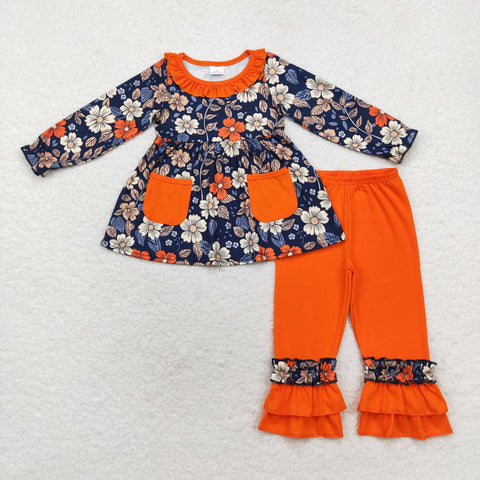 GLP1564 Flower Orange Girls Set