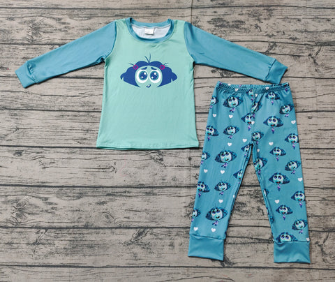 Preorder GLP2241 Cartoon Mood I Feel Girls Pajamas Set