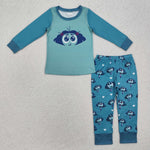 GLP2241 Cartoon Mood I Feel Girls Pajamas Set