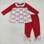 GLP2500 Christmas Santa Red Girls Set