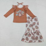 GLP2605 Thanksgiving Day Turkey Girls Set