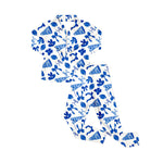 Preorder Samples GLP2761 Go Team Go Fight Win Football Bows Blue Yoga Girls Set